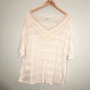 3x plus size maternity striped dolman shirt